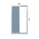 Ver imagem 4 de Porta de Correr com Tela Mosquiteira 200x215cm Vidro Temperado 6cm Fábrica do Alumínio