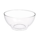 Ver imagem 2 de Kit 2 Tigelas 3,1l Transparente Redondas 23x10cm Salada Sobremesa Travessa Servir Crippa