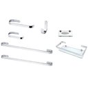 Ver imagem 1 de Kit de Acessorios para Banheiro 7 Peças Th Shop com Porta Toalha 60cm e Saboneteira Marini