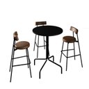 Ver imagem 2 de Mesa Bistrô Barcelona 80cm Preto Tx