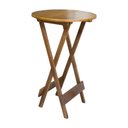 Ver imagem 4 de Kit 4 Jogos De Mesa Bistrô De Madeira Dobrável Com 3 Banquetas - Mel