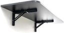 Ver imagem 5 de Mesa Dobrável Premium (Selo Fsc) 80 x 41 cm Preta com Cantos Arredondados e Kit para Fixação Bemfixa