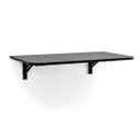 Ver imagem 1 de Mesa Dobrável Premium (Selo Fsc) 80 x 41 cm Preta com Cantos Arredondados e Kit para Fixação Bemfixa