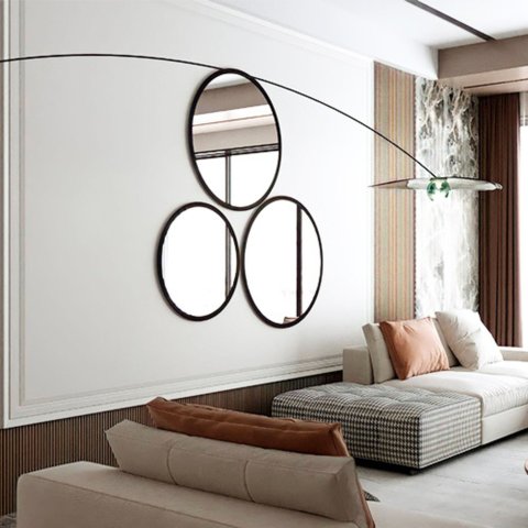 Conjunto de Espelho Decorativo de Parede Dg 2230