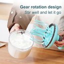 Ver imagem 5 de Batedor Batedeira Manual Mixer Recipiente Ovos Creme Massa