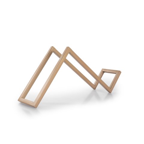 Apoio para Garrafa Dourado- Linha Frame