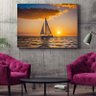 Quadro Decorativo Paisagem Mar Aberto - 100x70 Cm - 2