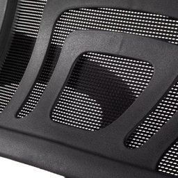 Cadeira De Escritório Com Base De Plástico Prizi - Preta - 4