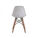 Ver imagem 2 de Cadeira Infantil Eames PP Dsw-m Branco/Madeirado