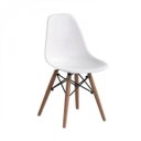 Ver imagem 1 de Cadeira Infantil Eames PP Dsw-m Branco/Madeirado