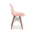 Ver imagem 4 de Cadeira Infantil Eames PP Dsw-m Rosa/Madeirado