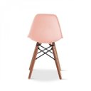 Ver imagem 2 de Cadeira Infantil Eames PP Dsw-m Rosa/Madeirado