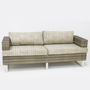 Ver imagem 1 de Sofá em Fibra Sintética Modelo Begônia Resiste Sol e Chuva