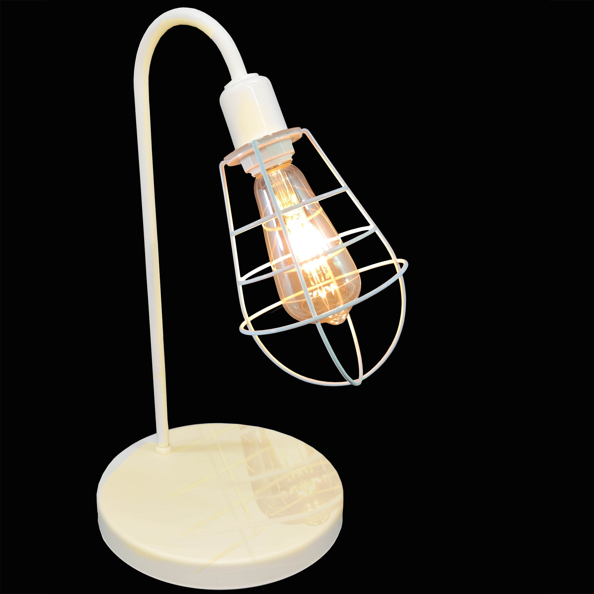 Abajur de Quarto Luminária Industrial Aramado Lampshape Bca - 1