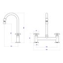 Ver imagem 2 de Misturador de Mesa para Cozinha Max Cromado Deca