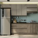 Ver imagem 1 de Cozinha Completa Planejada 2,80mt 08 Peças Linha Maxxi Cj14-106 Kappesberg - Nogal