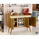 Ver imagem 3 de Aparador Buffet Sala 3 Portas Luxo Prime Madeirado / Off White - JM Casa dos Móveis