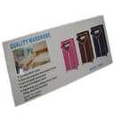Ver imagem 6 de Guarda Roupa com Ziper Cabideiro Portatil Arara Organizador Prateleira Multiuso Praia Camping Azul