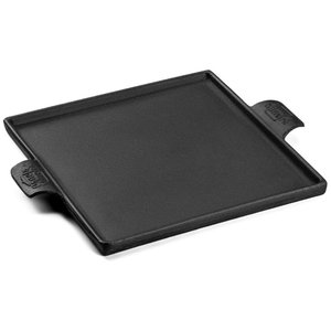 Chapa Petisco Ferro 22x22x1,5cm Quadrada Alça Ferro – Panela Mineira