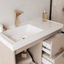 Ver imagem 4 de Gabinete para Banheiro 80cm com 1 Porta 2 Gavetas e Cuba de Embutir Salinas