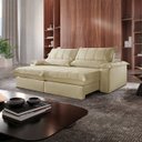 Ver imagem 1 de Sofá Retrátil Reclinável Genova 2,80 Metros 4 Lugares