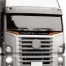 Kit Faixas para Caminhão Constellation 2023 Laranja Genérico Teu Adesivo Preto - 2