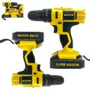 Ver imagem 4 de Parafusadeira Furadeira Impacto Profissional 21v Amarela Biv