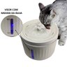 Fonte de Agua Bebedouro Gato Pet Cachorro Cao Animal de Estimaçao Reservatorio 2 Litros Automatico N - 5