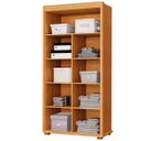 Ver imagem 4 de Armário Multiuso 2 Portas Mdf Organizador Versátil para Quarto Cozinha ou Escritório