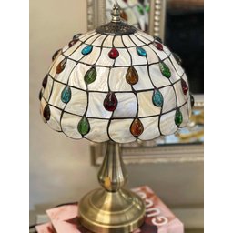 Abajur Tiffany Lar Fino Decor - 2
