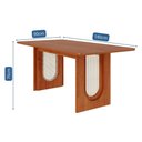 Ver imagem 4 de Mesa 1,80 de Jantar em Mdf Valentina Cimol Cinamomo