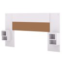 Ver imagem 1 de Cabeceira Extensivel 236 Cm Toq 50018 Branco Camarim Vlr