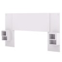 Ver imagem 2 de Cabeceira Extensivel 236 Cm Toq 50018 Branco Camarim Vlr