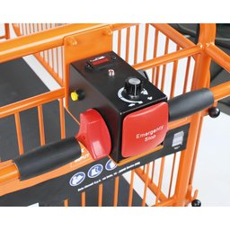Carrinho Tipo Plataforma 400kg Motorizado a Bateria 24v Brutus C48m Beta - 2