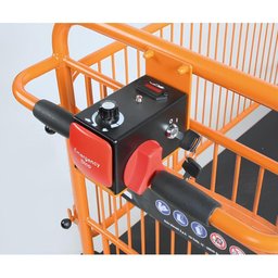 Carrinho Tipo Plataforma 400kg Motorizado a Bateria 24v Brutus C48m Beta - 3