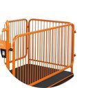 Ver imagem 6 de Carrinho Tipo Plataforma 400kg Motorizado a Bateria 24v Brutus C48m Beta