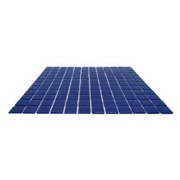 Pastilha de Vidro Cristal Lisa Azul para Piscina 30x30cm - 4