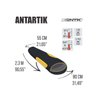 Saco de Dormir Sarcófago Antartik Ntk -7c À 3c:laranja - 3