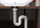 Ver imagem 2 de Sifão Tubo Extensivo Longo Universal Branco 1,5m 030129 - Blukit