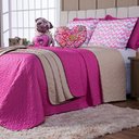 Ver imagem 7 de Kit Cobre Leito Donuts Dog Dupla Face Almofadas Queen 7 Peça