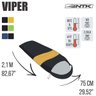 Saco de Dormir Nautika Viper Solteiro 2,10m para Camping 5°c à 12°c Ntk com Bolsa de Transporte Lara - 2