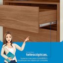Ver imagem 5 de Guarda Roupa Casal 6 Portas Toledo Jatobá Areia - Santos Andirá
