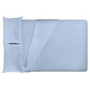 Ver imagem 2 de Jogo Cama Queen Size Algodão 130 Fios Liso Conforto Macio