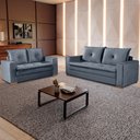 Ver imagem 1 de Conjunto Sofá 2 e 3 Lugares Ipanema 