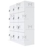 ARMÁRIO ESCANINHO 12 PORTAS CHAVE M226.2021.B ORGANIZADOR MUNDI MOVEIS - 4