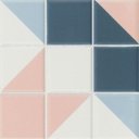 Ver imagem 2 de Adesivo Piso Box Estrela Rosa Antiderrapante Lavável Pastilha Colacomigo 1,20 X 0,97 Metros