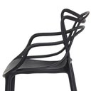 Ver imagem 4 de Kit 6 Cadeiras Allegra Master Preta Sala Cozinha Jantar