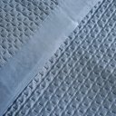 Ver imagem 4 de Kit Colcha Casal Satinatta Cetim 100% Póliéster 220x240cm Azul Mineral