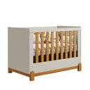 Ver imagem 2 de Berço Americano Lótus Liso Areia Savana com Guarda Roupa Infantil Lotus Liso 4 Portas Areia Savana C