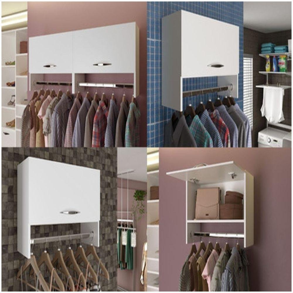 Arara De Roupas Para Apartamento Organizar Guarda-chuva - 2